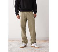 adidas Originals - Pantaloni verde orbit in rete con strisce S