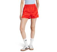 Adidas Originals Pin-stripe Satin Shorts female Pantaloncini - Arancione - Poly Mesh - Foot Locker Orange 42