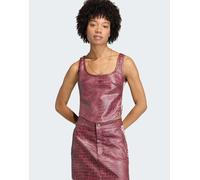 Corsetto Pleather Maroon 52