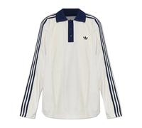 ADIDAS ORIGINALS Maglietta 'WINTERISED LONGSLEEVE SOCCER' blu / navy / bianco naturale Donna ADIDAS ORIGINALS XS-S