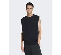 adidas Originals - Premium Essentials - Canotta nera in maglia-Nero L