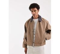 adidas Originals - Premium Essentials - Giacca bomber kaki six-Verde S