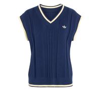 ADIDAS ORIGINALS Pullover 'CABLE KNIT' crema / navy Donna - Abbigliamento - Pullover e cardigan - Pullover - Gilet in maglia ADIDAS ORIGINALS XXL