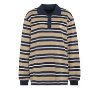 Adidas Originals - Polo in Maglia a Righe - - Tops - Donna - Beige - XS