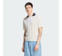 Adidas Originals Knit Football Jersey Short Sleeve T-shirt Bianco XS Uomo