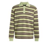 adidas originals Polo a righe in maglia adidas Originals verde