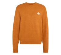 ADIDAS ORIGINALS Pullover 'Trefoils Essentials' ocra / bianco Uomo - Abbigliamento - Pullover e cardigan - Pullover - Pullover girocollo ADIDAS ORIGINALS L