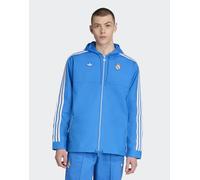 adidas Originals - Real Madrid Terrace Icons - Parka blu e bianco 2XL