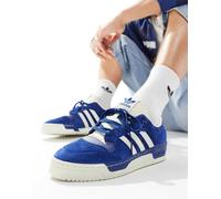 adidas Originals - Rivalry Low - Sneakers basse blu navy rétro e bianco sporco 36 2/3