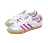 adidas Originals Samba OG J White Purple Burst Gum Kids Youth Casual Shoe IH2873