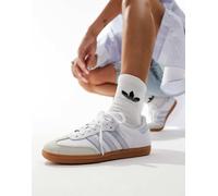 adidas Originals - Samba OG - Sneakers bianche e blu pastello-Bianco 44 2/3