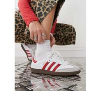 ADIDAS ORIGINALS Sneaker bassa 'Samba' beige / rosso / bianco, Taglia 42,5-43