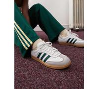 adidas Originals - Samba OG - Sneakers bianche e verdi-Bianco 38 2/3