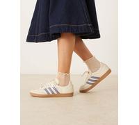 adidas Originals - Samba OG - Sneakers color crema e viola chiaro-Bianco 38 2/3