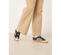 adidas Originals - Samba OG - Sneakers nere e beige in camoscio-Nero 36 2/3
