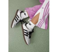 adidas Originals - Samba - Sneakers argento metallizzato e nere 36