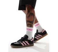 adidas Originals - Samba x IMFC - Sneakers nere e rosa-Nero 47 1/3