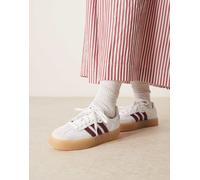 ADIDAS ORIGINALS Sneaker bassa 'SAMBAE W' beige / borgogna / bianco, Taglia 39-39,5