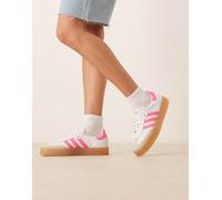 adidas Originals - Sambae - Sneakers bianche e rosa-Bianco 43 1/3