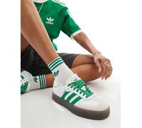 adidas Originals - Sambae - Sneakers bianche e verdi-Multicolore 37 1/3
