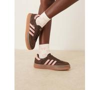 adidas Originals - Sambae - Sneakers marroni e rosa-Marrone 43 1/3