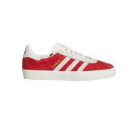 Adidas Originals - Scarpe da skateboard - Gazelle Adv Better Scarlet/Chalk White/Gold Metallic per Uomo in Pelle - Taglia 6,5 UK - rosso