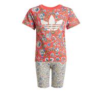 Adidas Originals X Liberty London unisex Tute da ginnastica - Rosso - Jersey di cotone - Foot Locker Red 111 - 116 CM