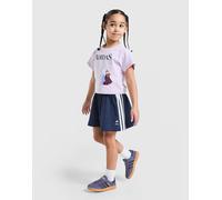 adidas Originals Set da 2 Maglietta e Pantaloncini Frozen Bambina - Viola, viola 6-7Y