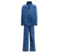 Adidas 3s Denim unisex Tute da ginnastica - Blu - Twill di Cotone - Foot Locker Blue 117 - 122 CM