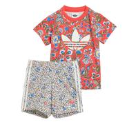 Adidas Originals X Liberty London unisex Tute da ginnastica - Rosso - Jersey di cotone - Foot Locker Red 75 - 80 CM