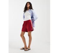 Adidas Originals Pinstripe Firebird Shorts Rosso M Donna