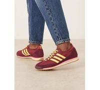 adidas Originals - SL 72 OG - Sneakers bordeaux e gialle-Rosso 44