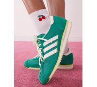 adidas Originals - SL 72 OG - Sneakers verdi e bianche-Verde 39 1/3