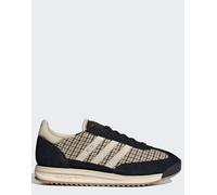 adidas Originals SL 72 RS sneakers a quadri nero e beige 49 1/3