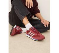 adidas Originals - SL 72 RS - Sneakers bordeaux e argento metallizzato-Rosso 42