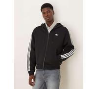 ADIDAS ORIGINALS Giacca di felpa 'Adicolor Spacer' nero / bianco Uomo ADIDAS ORIGINALS M