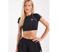 adidas Originals Sport Superstar T-shirt corta nera-Nero M