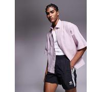 adidas Originals - Sprinter - Pantaloncini neri con 3 strisce-Nero S