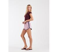 Adidas Originals Satin 3 Stripes Sprinter Shorts Rosa 2XL Donna