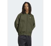 Adidas Originals Sst Adicolor Classics Cotton Twill Full Zip Sweatshirt Verde 2XL / Regular Uomo