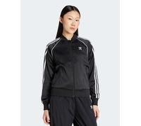 SST Adicolor Satin Giacca da allenamento Black / White XL