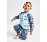 adidas Originals SST Colour Block Completo Neonato, Blu 0-3M