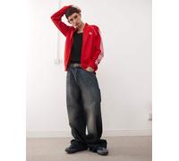 ADIDAS ORIGINALS Giacca di felpa 'Adicolor Classics Sst' rosso / bianco, Taglia XXL