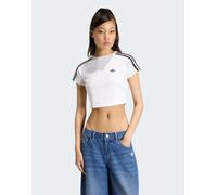 adidas Originals - Sst - T-shirt mini bianca/bianca/nera-Bianco XL