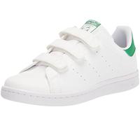 adidas Originals Stan Smith 2021 Sneaker, White/White/Green, 3 US Unisex Little Kid