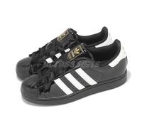 adidas Originals Superstar 2 II W Black White Gold Metallic Women Casual JS4009