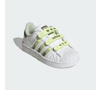 adidas Originals Superstar II 2 CF C White Focus Olive Kids Preschool JS2474