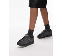 adidas Originals Superstar II - Sneakers grigie con cuciture a vista-Grigio 37 1/3