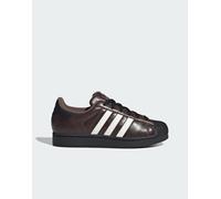 adidas Originals Superstar II - Sneakers marroni e nere-Verde 36 2/3