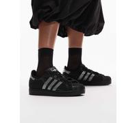 adidas Originals - Superstar II - Sneakers nere con strass-Nero 40